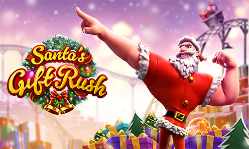 รับของขวัญจากซานต้าก่อนคริสต์มาสในเกมสล็อต Santa's Gift Rush - UFA777M